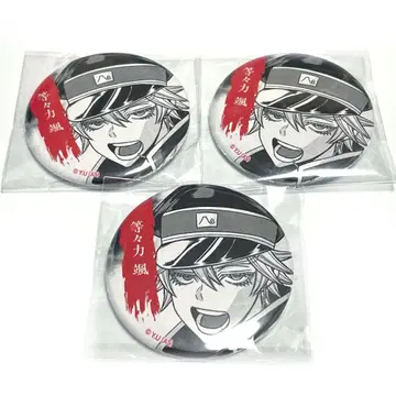 토겐안키 TSUTAYA 츠타야 캔뱃지 토도로키 하야테 3종 세트