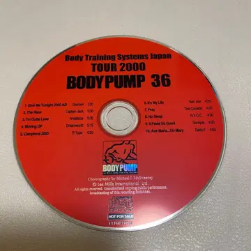 바디펌프 36 CD 레즈밀스 BODYPUMP