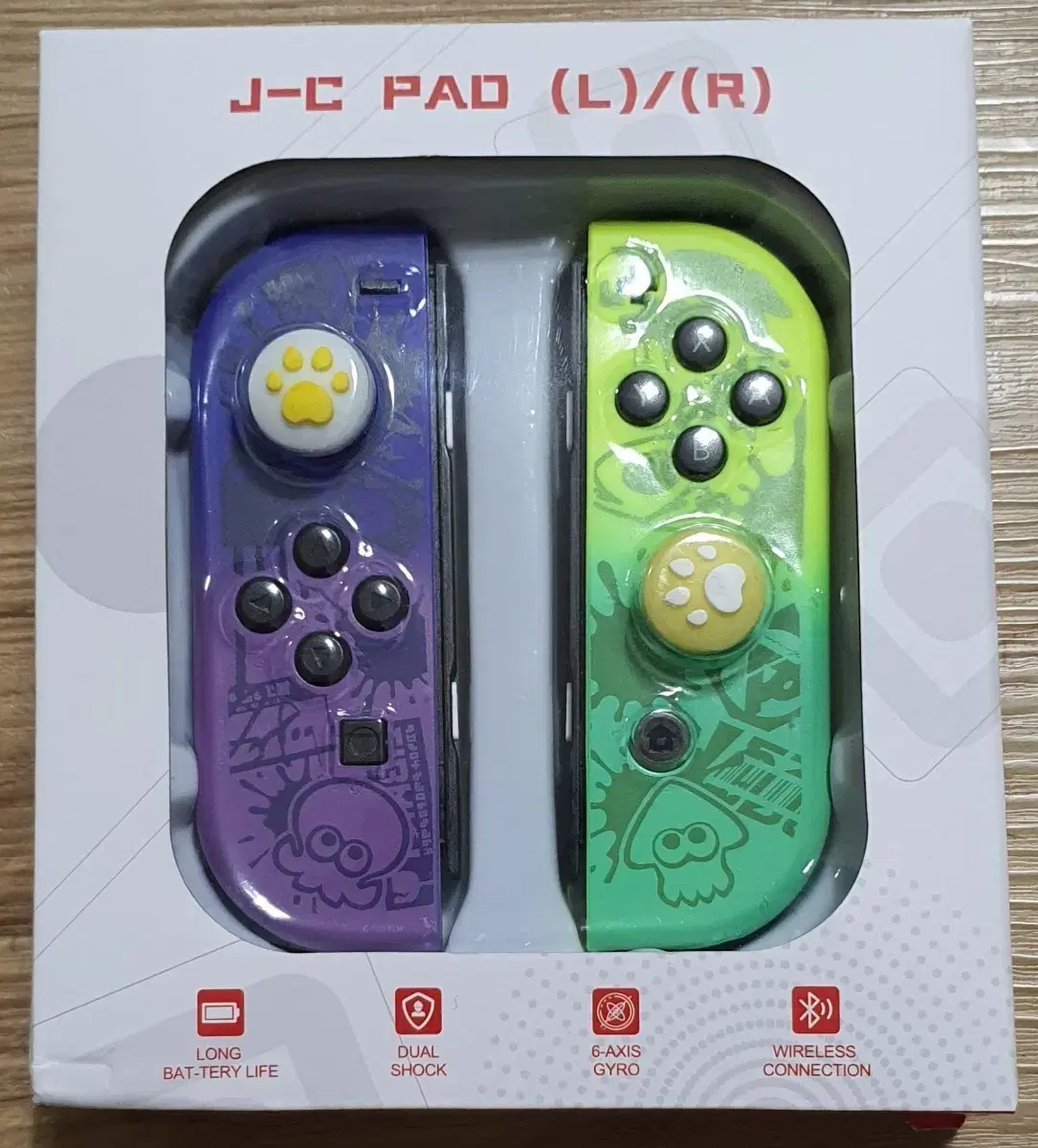 NINTENDO | 닌텐도 Nintendo Switch Compatible Joy-Con Splatoon Edition Set +  Nyanbal Joy-Con Cover #닌텐도스위치조이콘,#스플래툰,#스플래툰조이콘,#조이콘커버,#냥발 on Bunjang  Global Site.