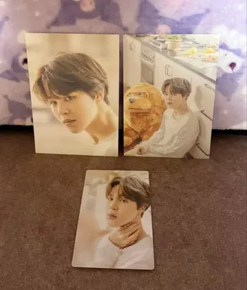 BTS 오늘 전시회 2018 포토 카드 트레이딩 카드 세트 지민