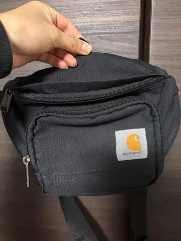 Carhartt 웨이스트 팩 블랙