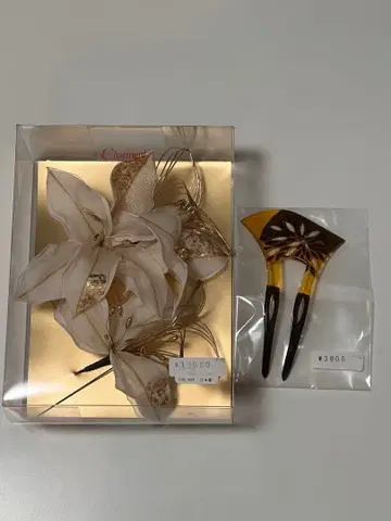 머리 장식 백합 성인식 일본 의류 결혼식