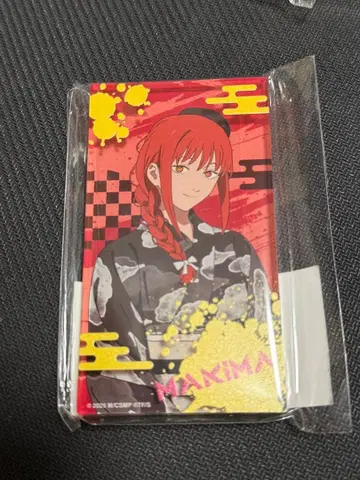 체인소 맨 레제편 팝업 오사카 룰렛 B상 마키마 아크릴 블록