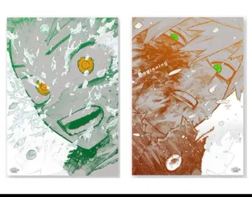 히로아카 원화전 A2 아트 포스터 2장 세트 The Beginning