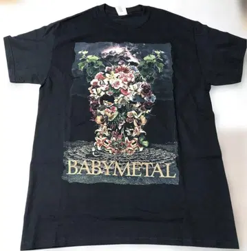 BABYMETAL 티셔츠2 US-M 사이즈 DEATH GARDEN TEE