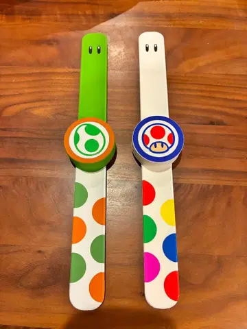 USJ 파워업 밴드 요시&키노피오 2개 세트