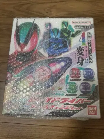 [ 미사용 새상품 ] 변신 벨트 DX 제츠 드라이버 4 폼 체인지 세트