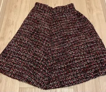 [31 sons de mode] 빨검 트위드 플레어 스커트