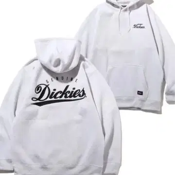 Dickies 로고 프린트 후드티 L
