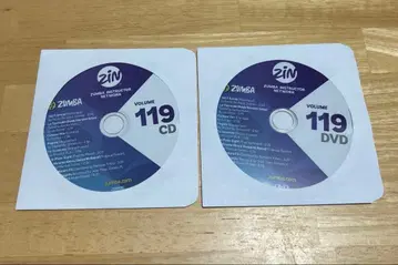 [ 신상 ] 미사용 새상품 ZUMBA Zin 119 CD DVD 세트
