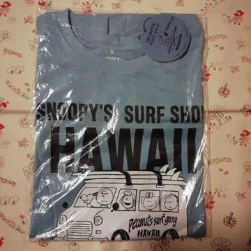 스누피 서프샵 티셔츠 S 사이즈 스누피 서프샵