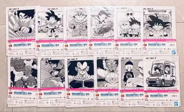 제일복권 드래곤볼 40th ~그 첫 번째~ G상 클리어 파일 12장 세트