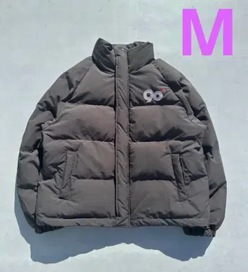 90 Logo Rich Puffer Jacket size M