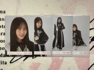 사쿠라자카46/브로마이드/무카이 이토하/5th tour 블랙 의상