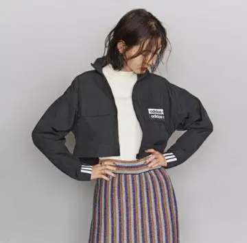 아디다스 오리지널 크롭 트랙탑 자켓