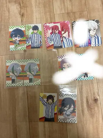 블루 록 웬디스 홀로그램 카드, 코스터