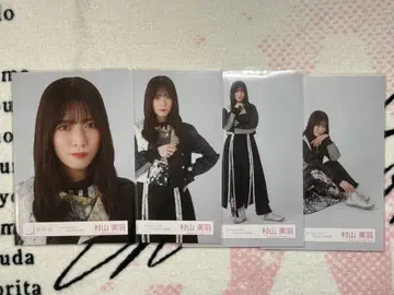 사쿠라자카46/브로마이드/무라야마 미우/5th tour 블랙 의상