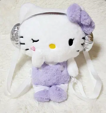 헬로키티 아베일 봉제 인형 백팩 헬로키티 축제