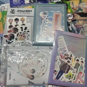 SnowMan 플레이크 씰 모음