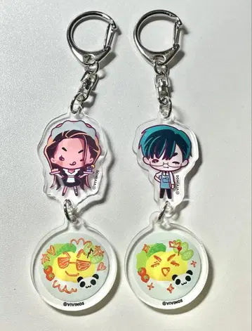 에이리언 스테이지 카페 연결 키링 효나 이반