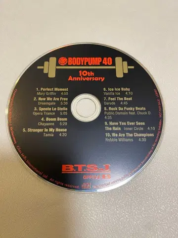 바디펌프 40 CD 레즈밀스 BODYPUMP