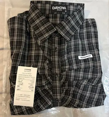 DAY DAY seoul tag block shirring shirt