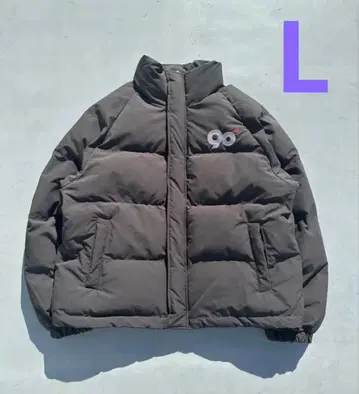 90 Logo Rich Puffer Jacket size L