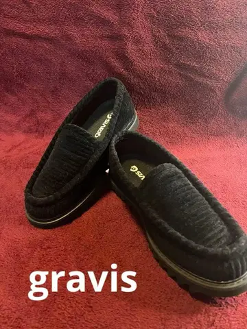 [ 미사용급 ] gravis 코듀로이 로퍼