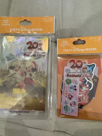 도쿄 디즈니 리조트 20주년 기념 굿즈