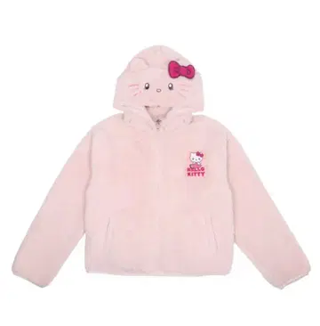 키티 후드티 후드