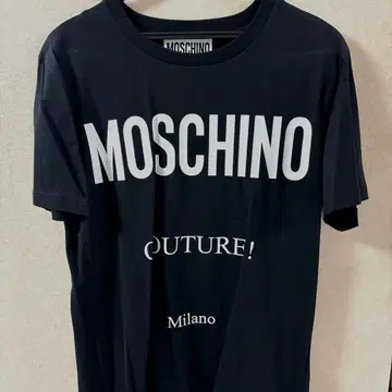 MOSCHINO T셔츠 블랙