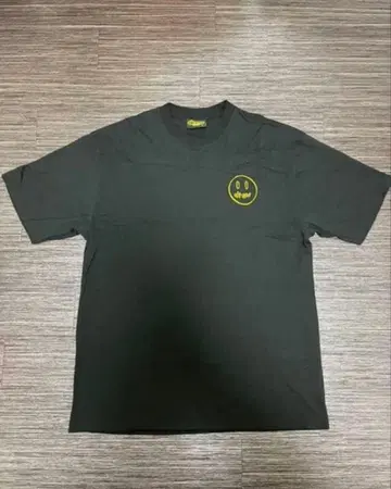 drew house 스마일리 페이스 티셔츠 L 블랙