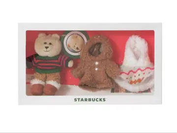 스벅 홀리데이 2025 베어리스타 Mini 세트 스타벅스