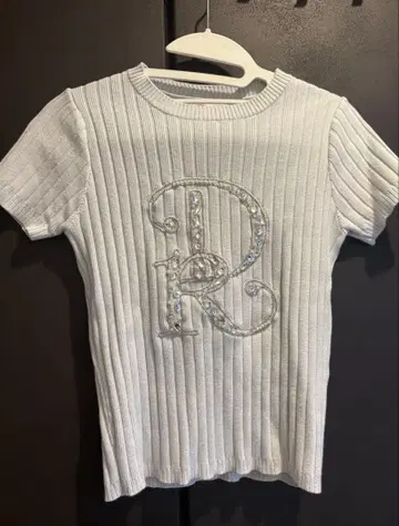 Darich DR 비쥬 리브 니트탑 BLUE