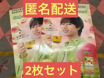 립톤 클리어 파일 2장 세트 아베 료헤이 SnowMan