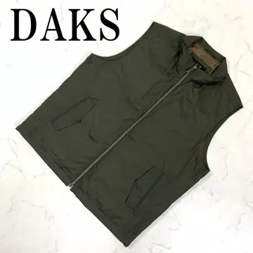 LA8465 닥스 베스트 카키 그린 폴리에스테르 100% L