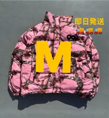 90 로고 리치 퍼퍼 재킷