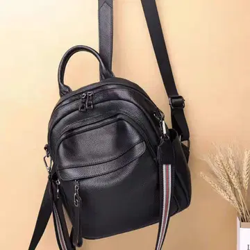 블랙 백팩 25X12X30CM