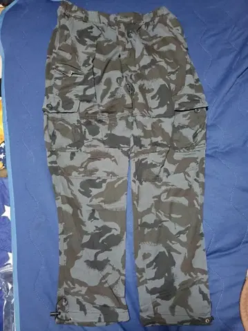 카모플라쥬 카고 팬츠 복수 포켓 미사용 새상품