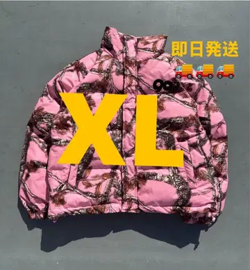 90 로고 리치 퍼퍼 재킷