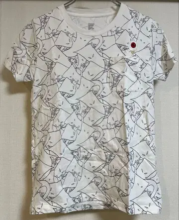 graniph 게게게의 키타로 자수 T셔츠 잇탄모멘 눈알 아저씨