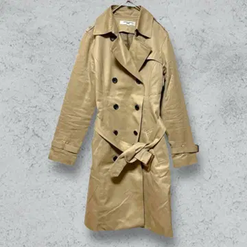 내추럴 뷰티 베이직 [ S ] A라인 트렌치코트/아우터/베이지