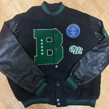 boohooMAN 바시티 자켓