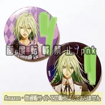 암네시아 우쿄 OPG 수수께끼 풀이 대사 포함 캔뱃지 2개 세트 미사용품