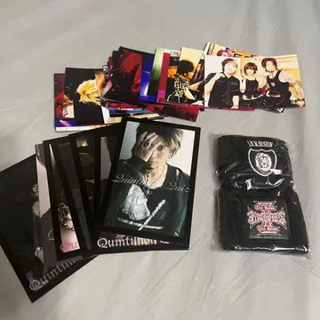 QUINTILLION QUIZ Ju-ken 퀸틸리온 퀴즈 굿즈