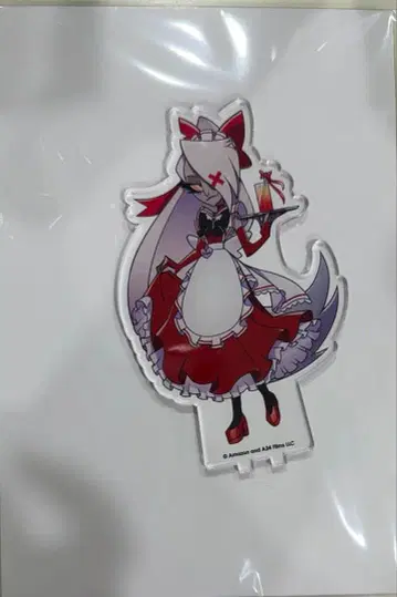 해즈빈 호텔에 오신 것을 환영합니다 바기 아크릴 스탠드 애니메이트 카페