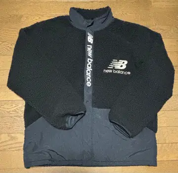 new balance 플리스 자켓 XL 블랙