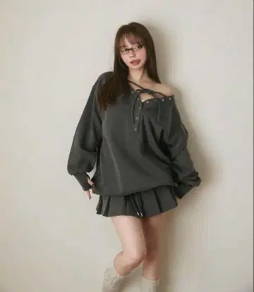 ANDMARY 루즈 리본 세트업