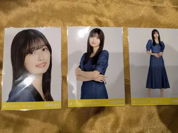 노기자카46 브로마이드 데님 원피스 이오키 마오 컴프