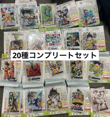 드래곤볼 40주년 제일복권 F상 아크릴 스탠드 20종 컴플리트
